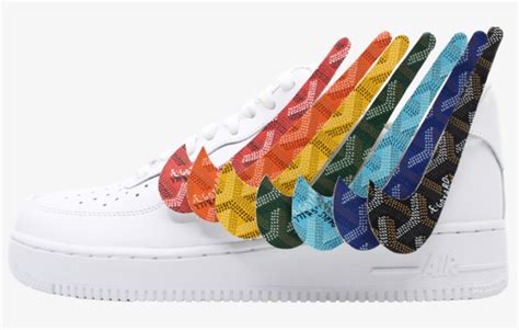 velcro goyard af1|Nike Air Force 1 Velcro Swoosh .